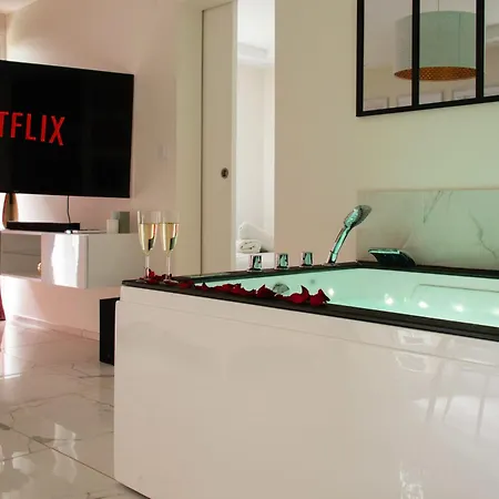 L'emeraude - Cocon Amoureux Balneo,clim,balcon * シャマリエール